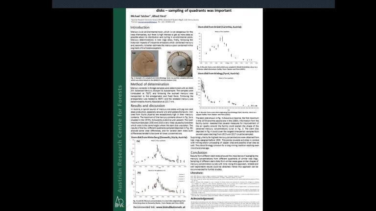 Monitoring Mercury from Austrian emission sources via tree rings from stem disks – sampling of quadrants was important